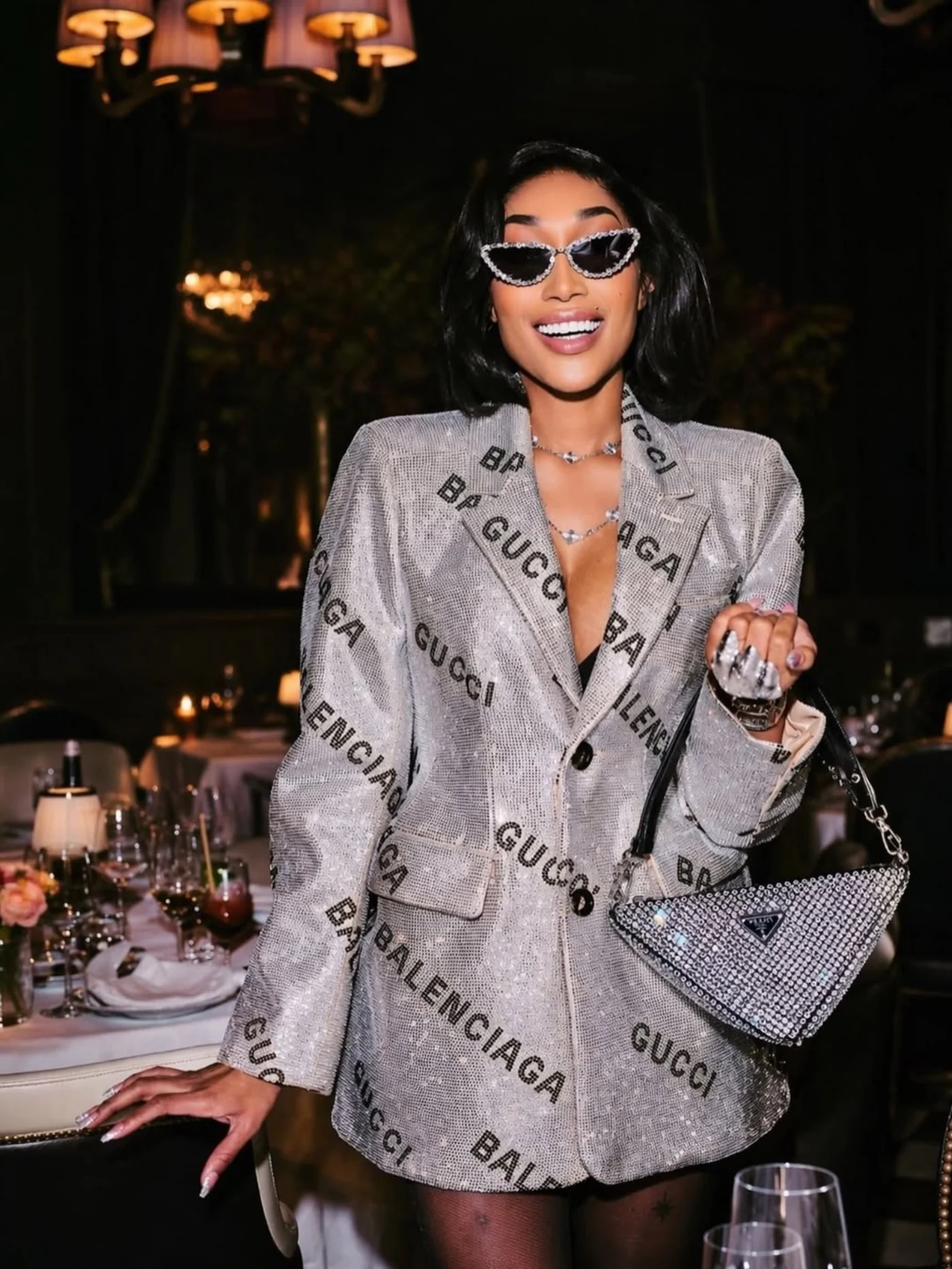 Emma Lohoues — rooftop editorial, Dubai